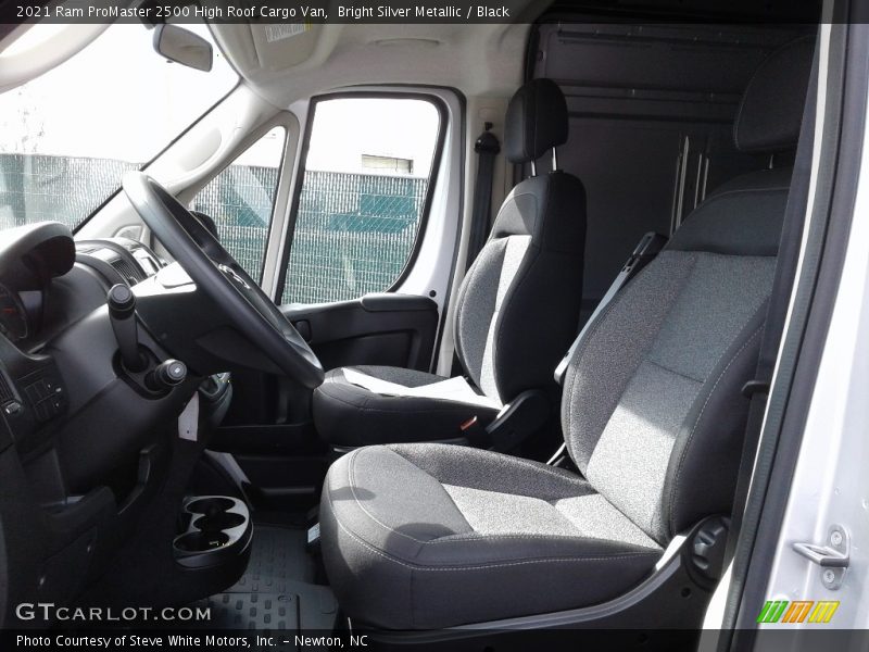 Front Seat of 2021 ProMaster 2500 High Roof Cargo Van