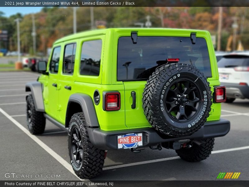 Limited Edition Gecko / Black 2021 Jeep Wrangler Unlimited Willys 4x4