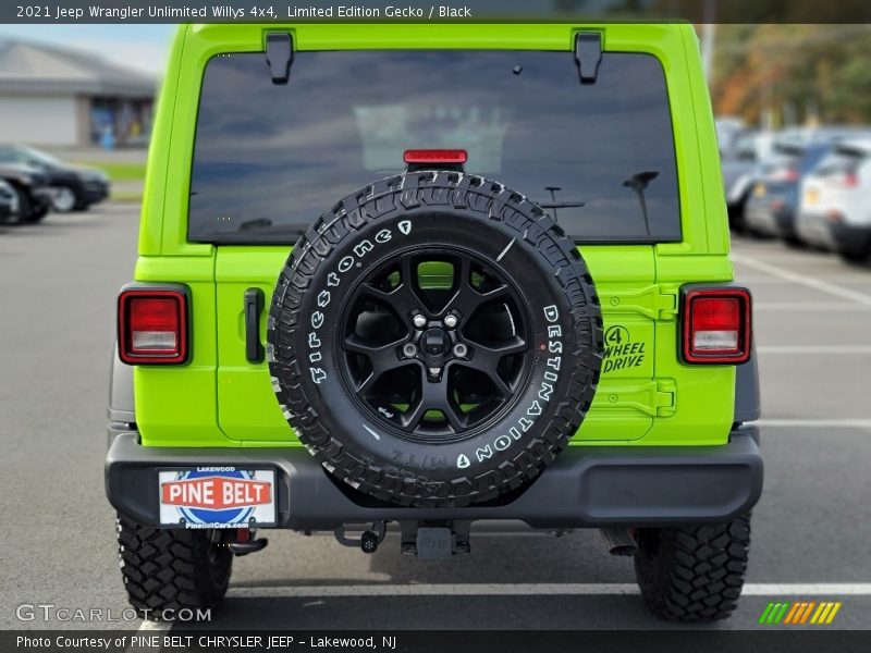 Limited Edition Gecko / Black 2021 Jeep Wrangler Unlimited Willys 4x4