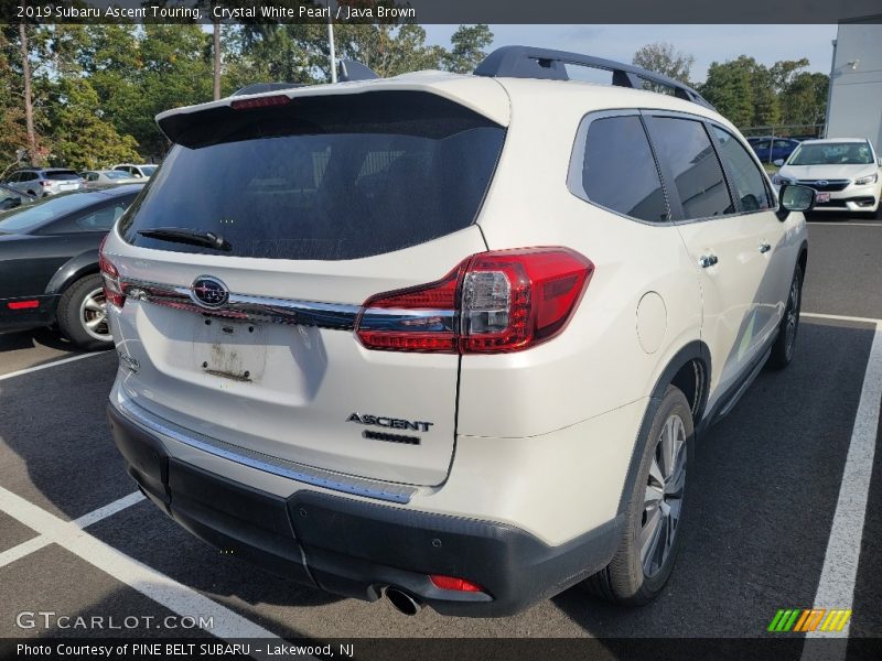 Crystal White Pearl / Java Brown 2019 Subaru Ascent Touring