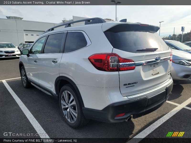 Crystal White Pearl / Java Brown 2019 Subaru Ascent Touring