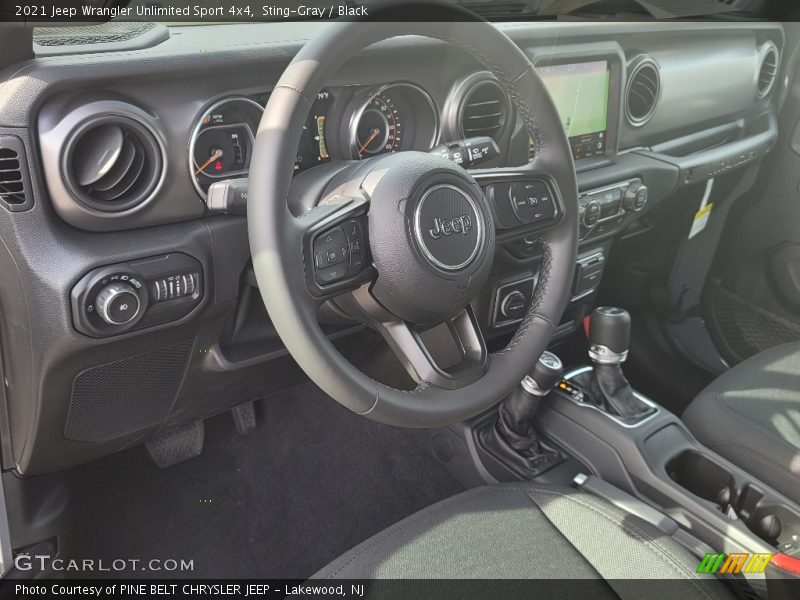 Sting-Gray / Black 2021 Jeep Wrangler Unlimited Sport 4x4