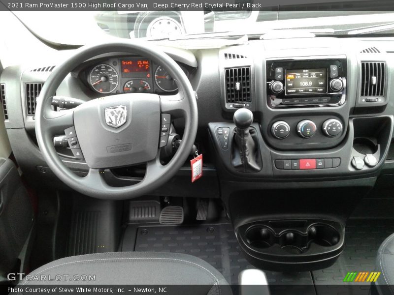 Dashboard of 2021 ProMaster 1500 High Roof Cargo Van