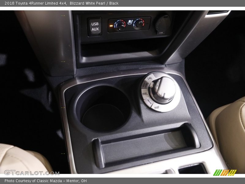 Blizzard White Pearl / Black 2018 Toyota 4Runner Limited 4x4