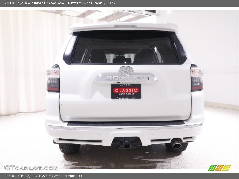 Blizzard White Pearl / Black 2018 Toyota 4Runner Limited 4x4