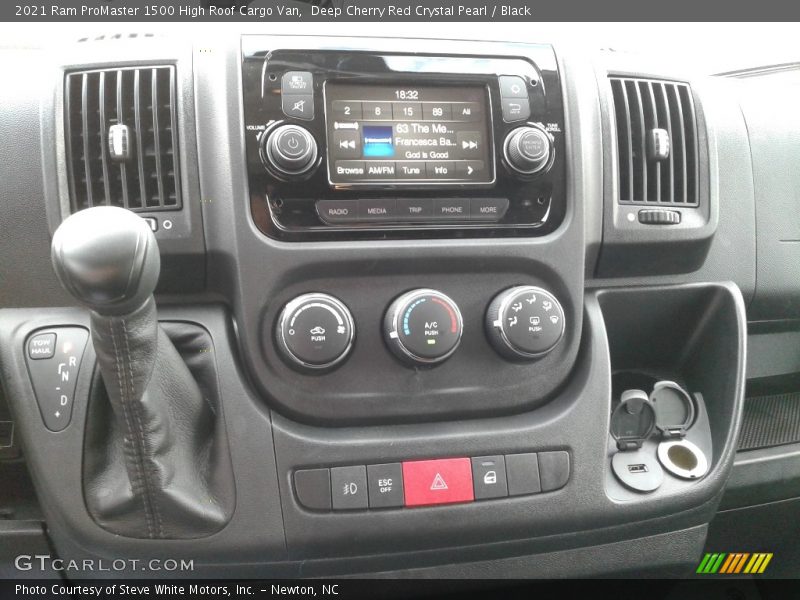 Controls of 2021 ProMaster 1500 High Roof Cargo Van