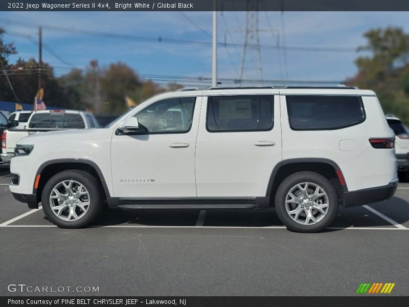 Bright White / Global Black 2022 Jeep Wagoneer Series II 4x4