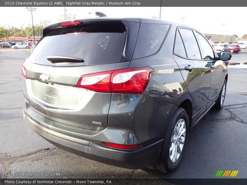 Nightfall Gray Metallic / Medium Ash Gray 2019 Chevrolet Equinox LS AWD