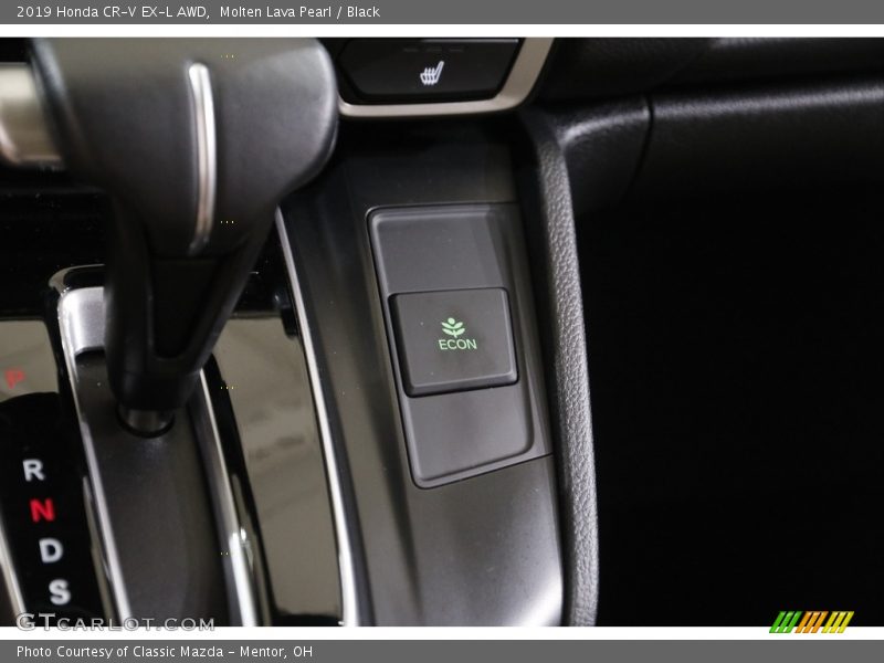 Molten Lava Pearl / Black 2019 Honda CR-V EX-L AWD