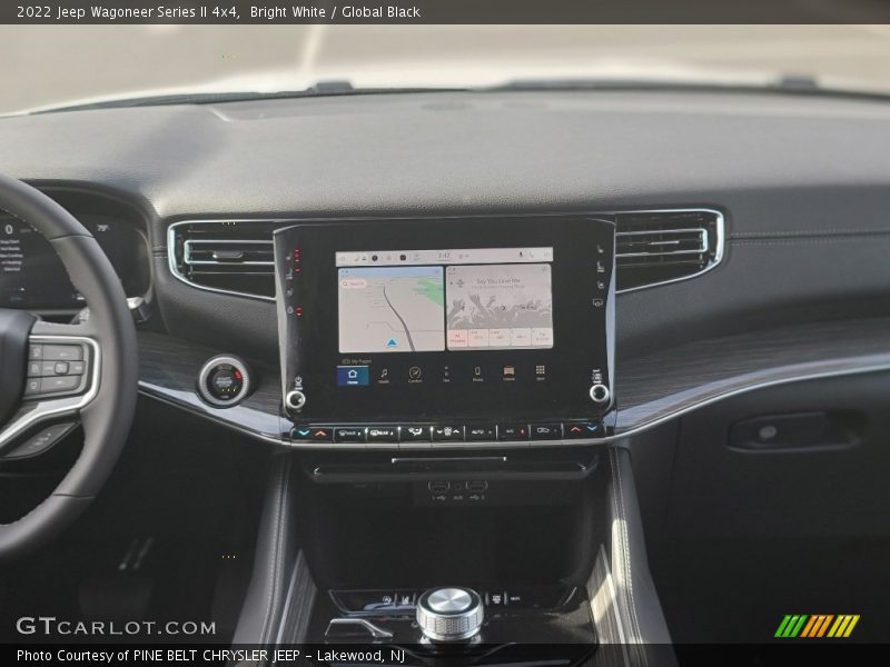 Bright White / Global Black 2022 Jeep Wagoneer Series II 4x4