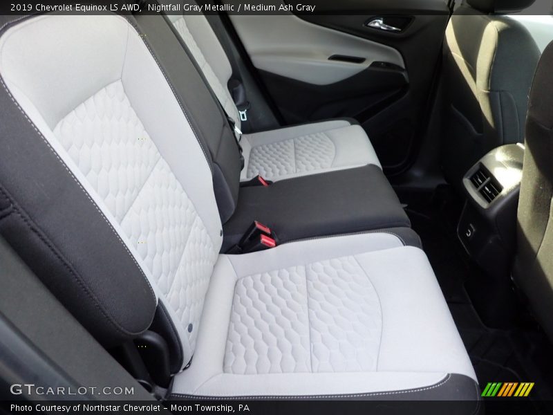 Nightfall Gray Metallic / Medium Ash Gray 2019 Chevrolet Equinox LS AWD