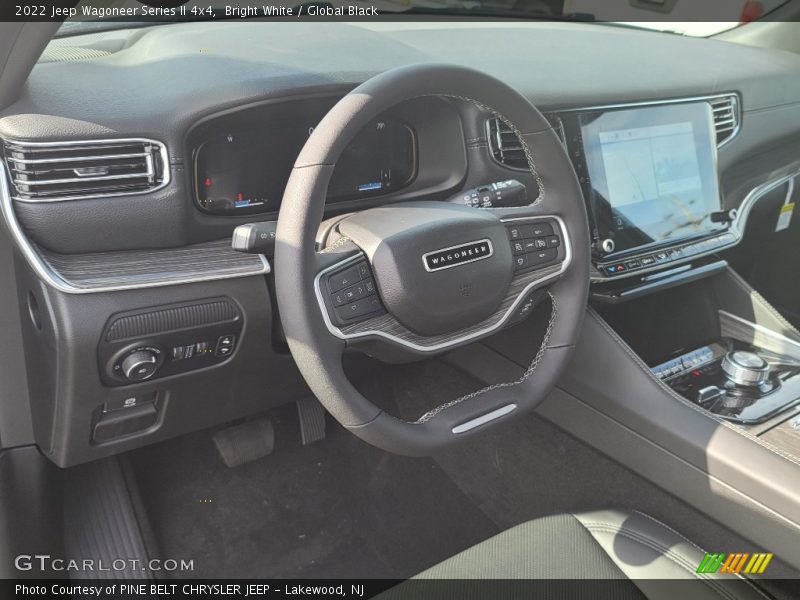 Bright White / Global Black 2022 Jeep Wagoneer Series II 4x4