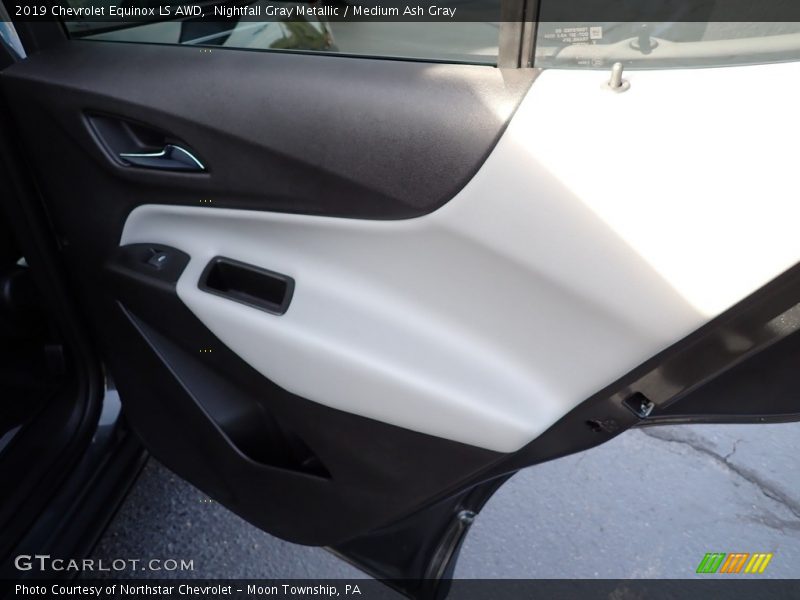 Nightfall Gray Metallic / Medium Ash Gray 2019 Chevrolet Equinox LS AWD