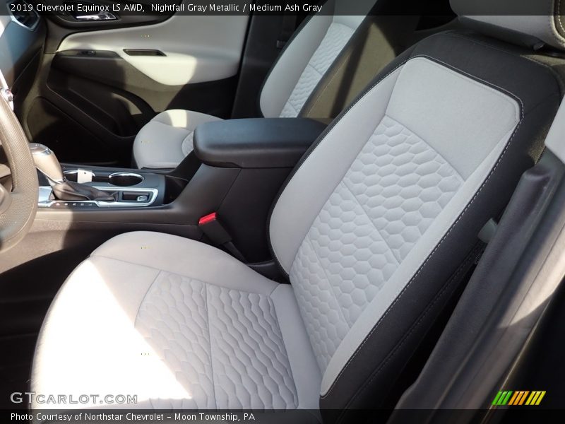 Nightfall Gray Metallic / Medium Ash Gray 2019 Chevrolet Equinox LS AWD