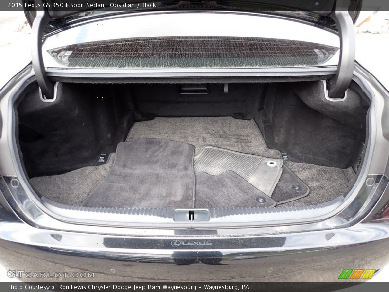  2015 GS 350 F Sport Sedan Trunk