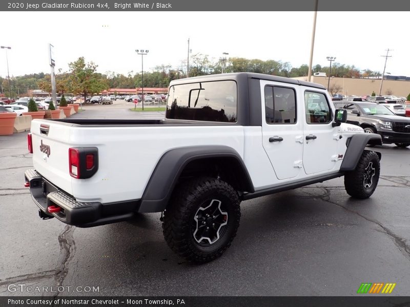 Bright White / Black 2020 Jeep Gladiator Rubicon 4x4