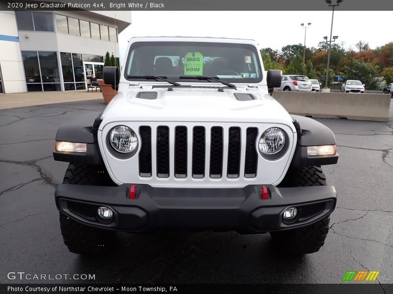 Bright White / Black 2020 Jeep Gladiator Rubicon 4x4