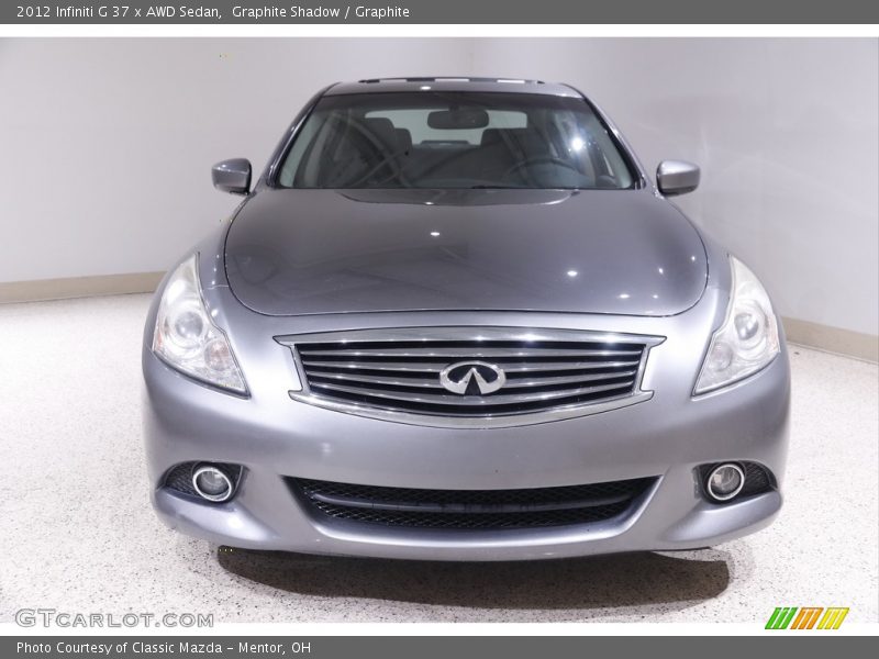 Graphite Shadow / Graphite 2012 Infiniti G 37 x AWD Sedan