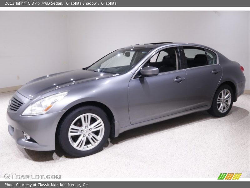 Graphite Shadow / Graphite 2012 Infiniti G 37 x AWD Sedan
