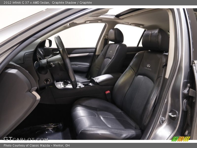 Graphite Shadow / Graphite 2012 Infiniti G 37 x AWD Sedan