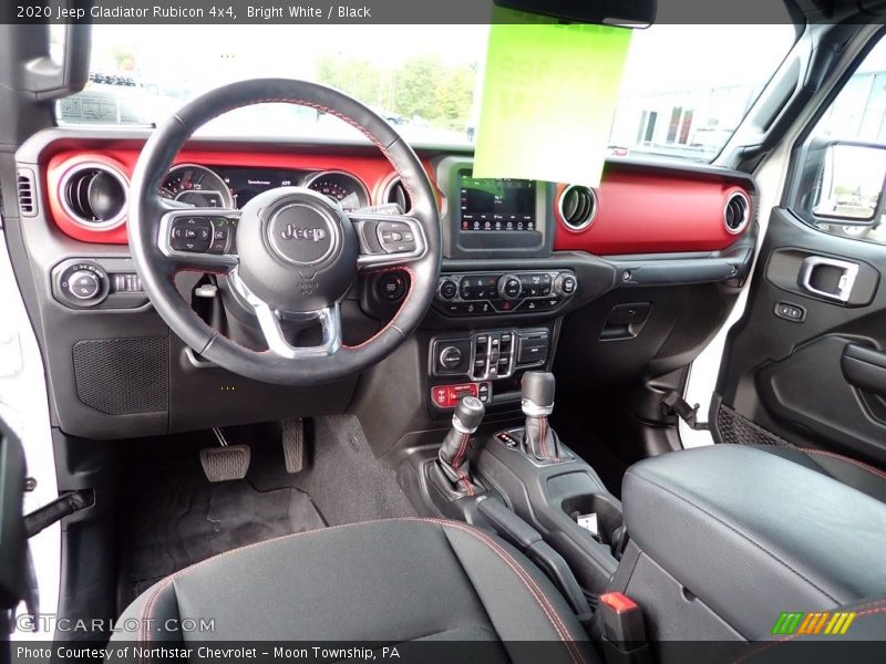 Bright White / Black 2020 Jeep Gladiator Rubicon 4x4