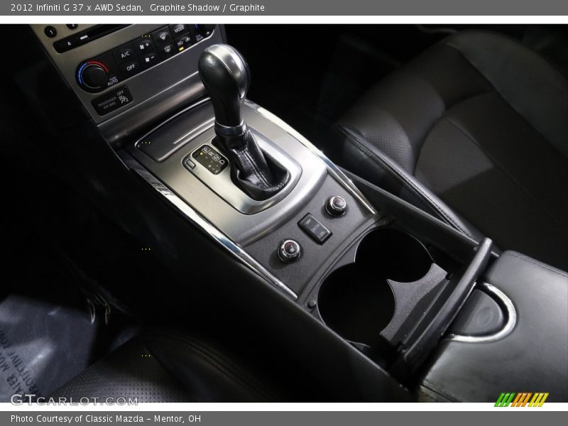 Graphite Shadow / Graphite 2012 Infiniti G 37 x AWD Sedan