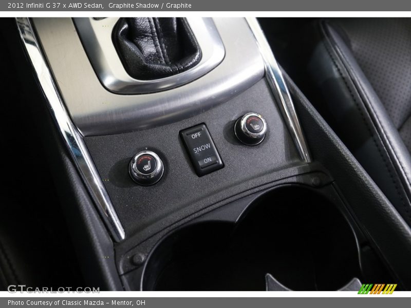 Graphite Shadow / Graphite 2012 Infiniti G 37 x AWD Sedan