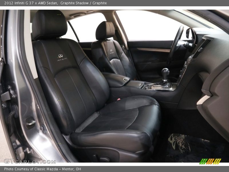 Graphite Shadow / Graphite 2012 Infiniti G 37 x AWD Sedan