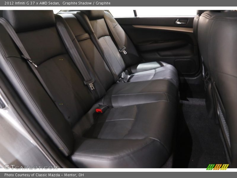 Graphite Shadow / Graphite 2012 Infiniti G 37 x AWD Sedan