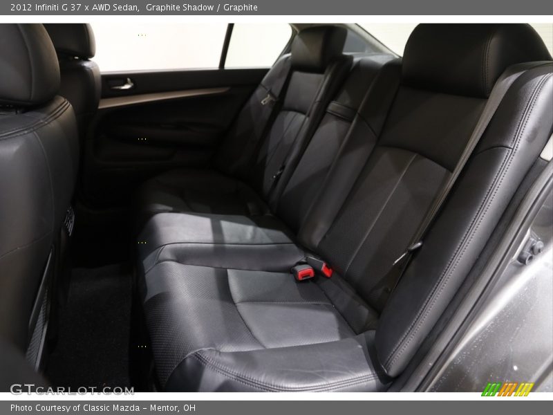 Graphite Shadow / Graphite 2012 Infiniti G 37 x AWD Sedan