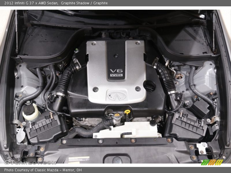 Graphite Shadow / Graphite 2012 Infiniti G 37 x AWD Sedan