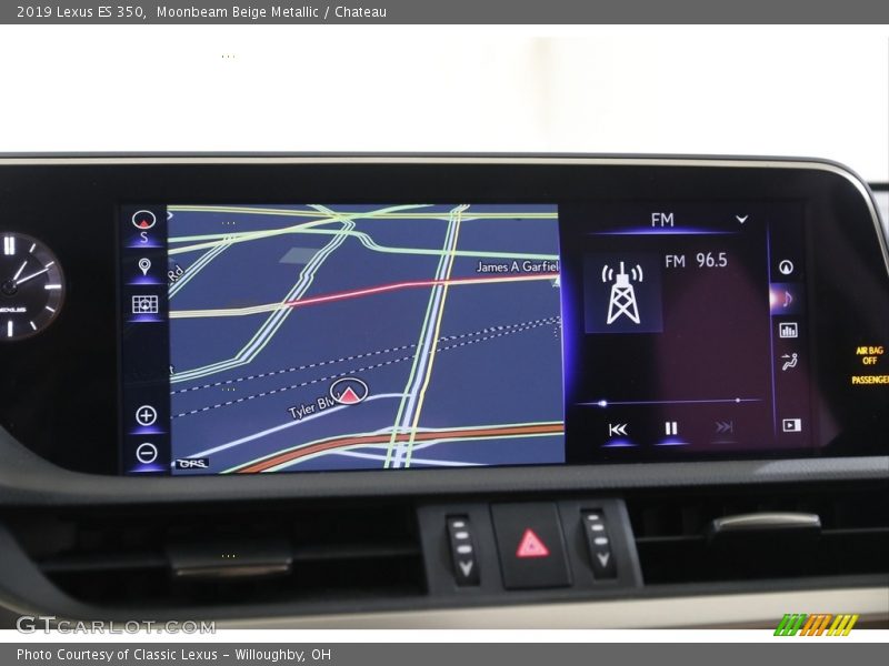 Moonbeam Beige Metallic / Chateau 2019 Lexus ES 350