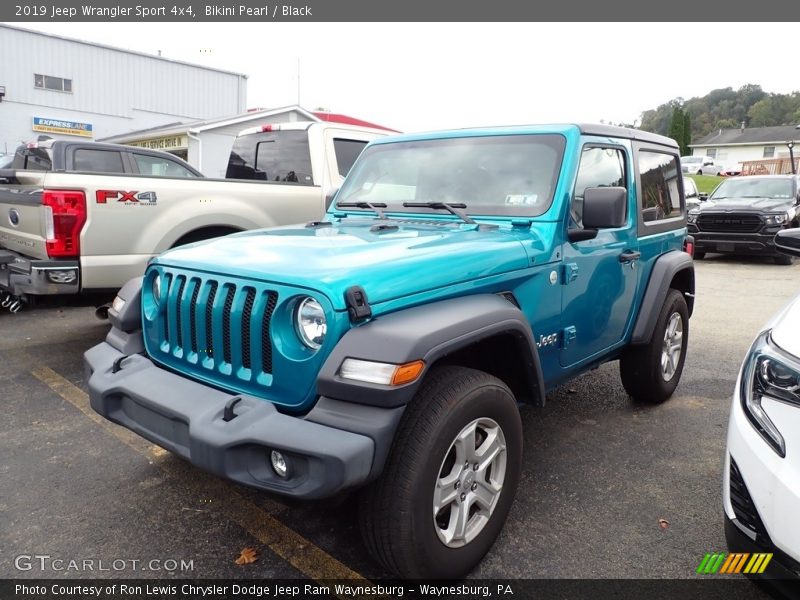 Bikini Pearl / Black 2019 Jeep Wrangler Sport 4x4