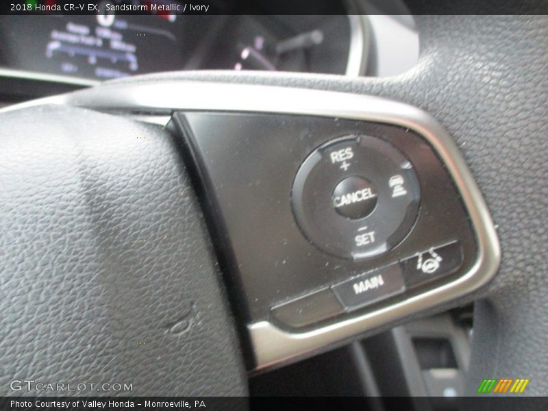 Sandstorm Metallic / Ivory 2018 Honda CR-V EX