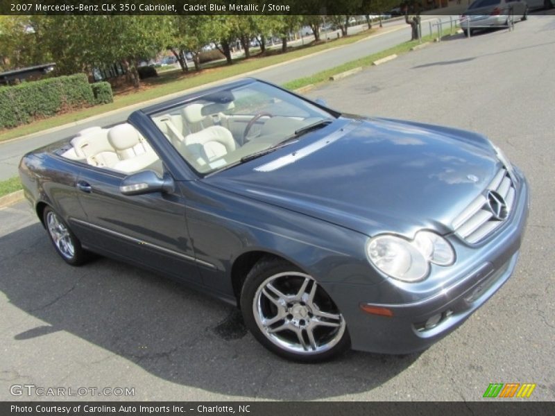 Front 3/4 View of 2007 CLK 350 Cabriolet