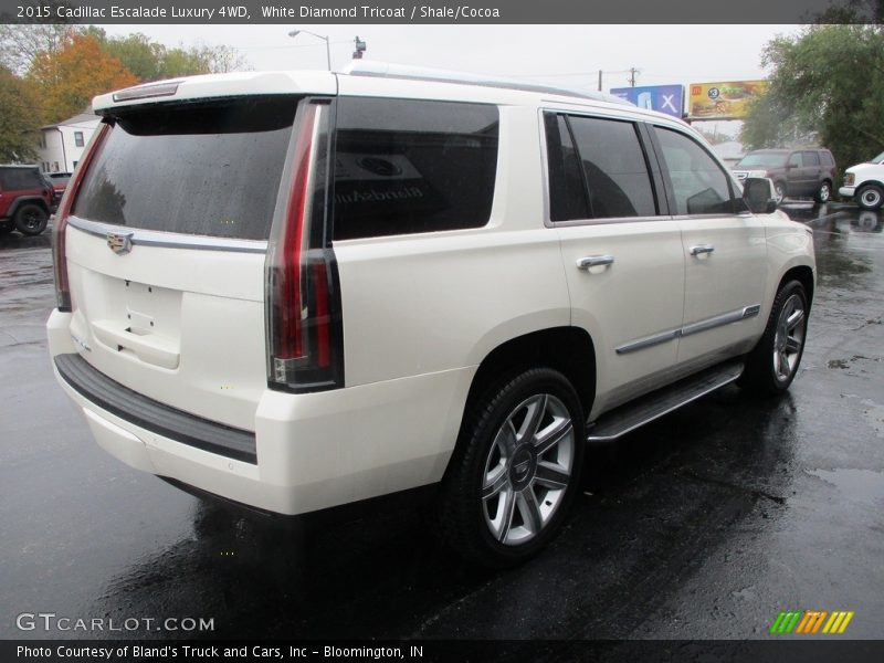 White Diamond Tricoat / Shale/Cocoa 2015 Cadillac Escalade Luxury 4WD