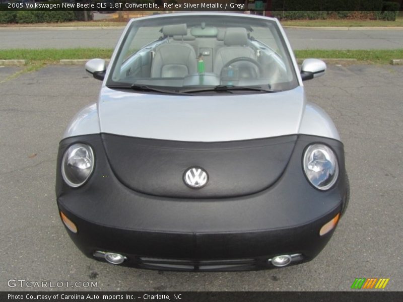 Reflex Silver Metallic / Grey 2005 Volkswagen New Beetle GLS 1.8T Convertible