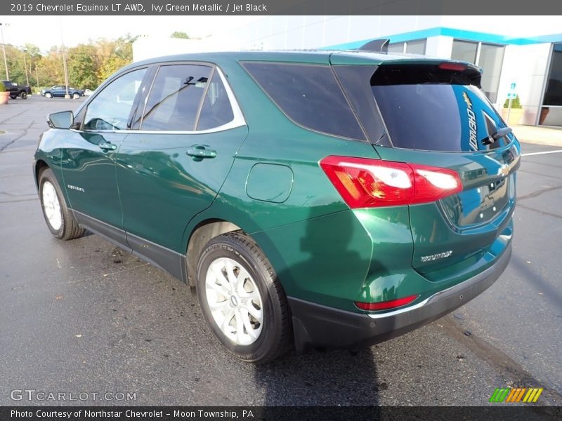 Ivy Green Metallic / Jet Black 2019 Chevrolet Equinox LT AWD