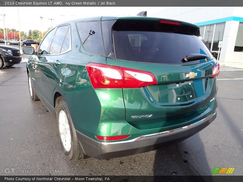 Ivy Green Metallic / Jet Black 2019 Chevrolet Equinox LT AWD