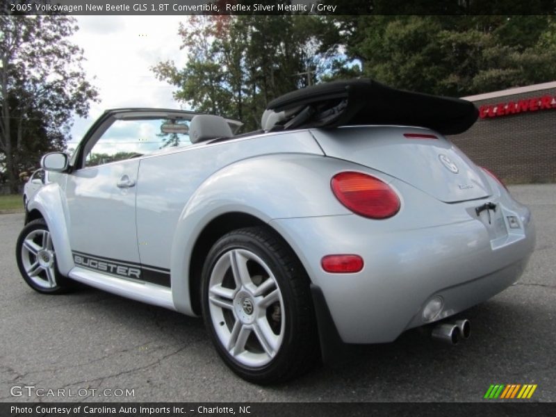 Reflex Silver Metallic / Grey 2005 Volkswagen New Beetle GLS 1.8T Convertible