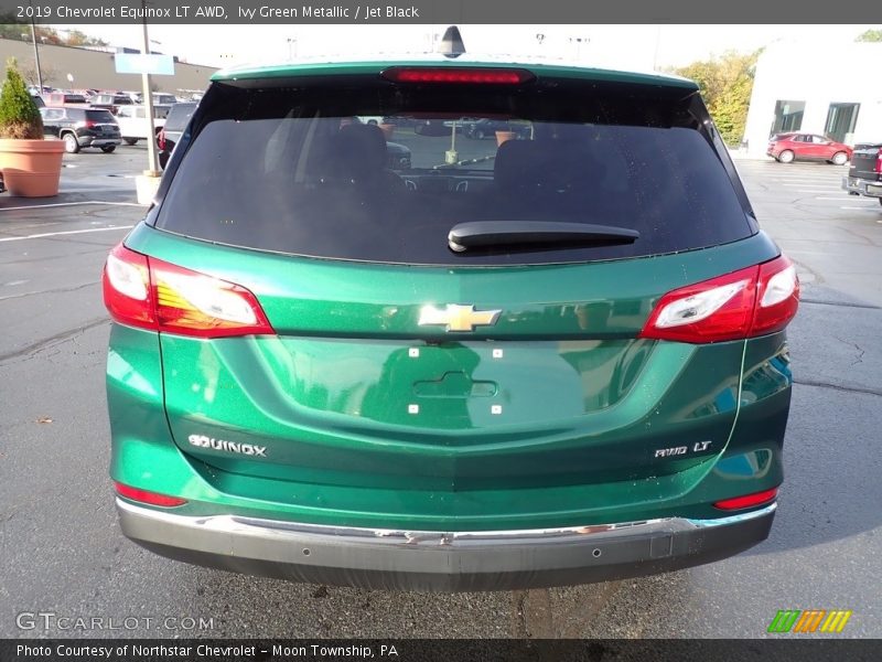 Ivy Green Metallic / Jet Black 2019 Chevrolet Equinox LT AWD