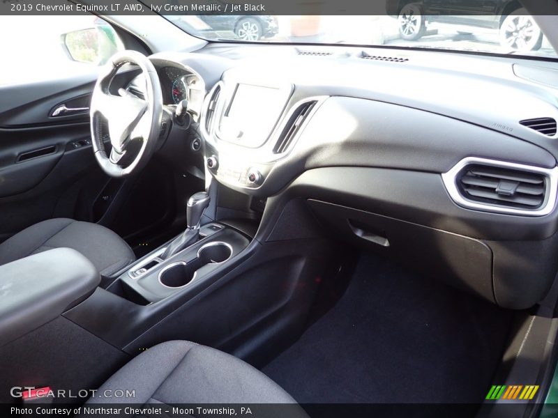 Ivy Green Metallic / Jet Black 2019 Chevrolet Equinox LT AWD