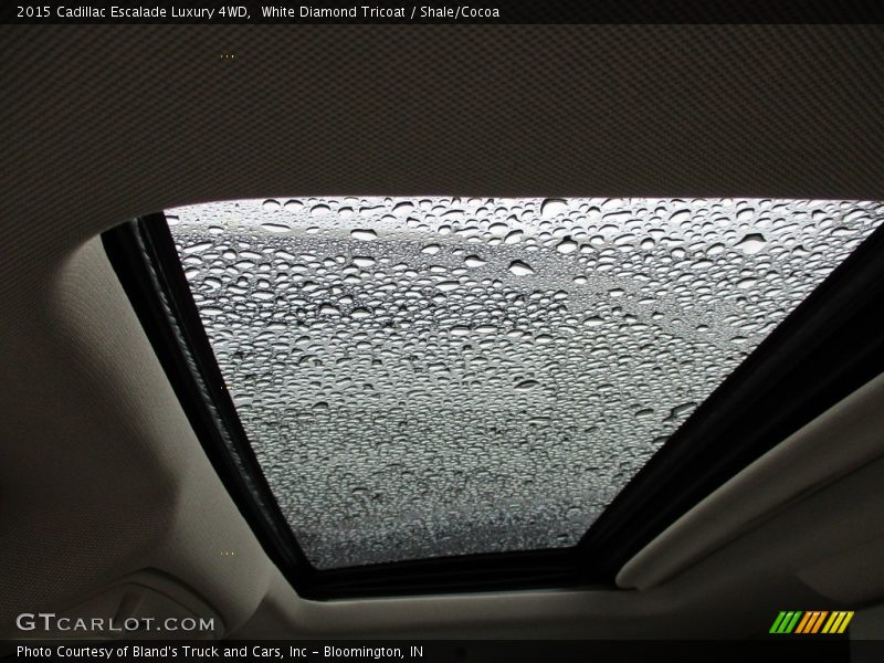 White Diamond Tricoat / Shale/Cocoa 2015 Cadillac Escalade Luxury 4WD