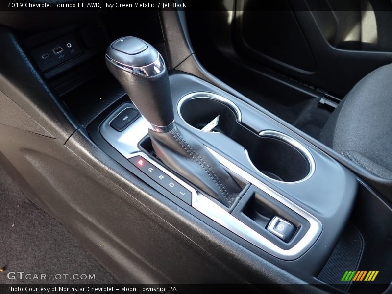 Ivy Green Metallic / Jet Black 2019 Chevrolet Equinox LT AWD