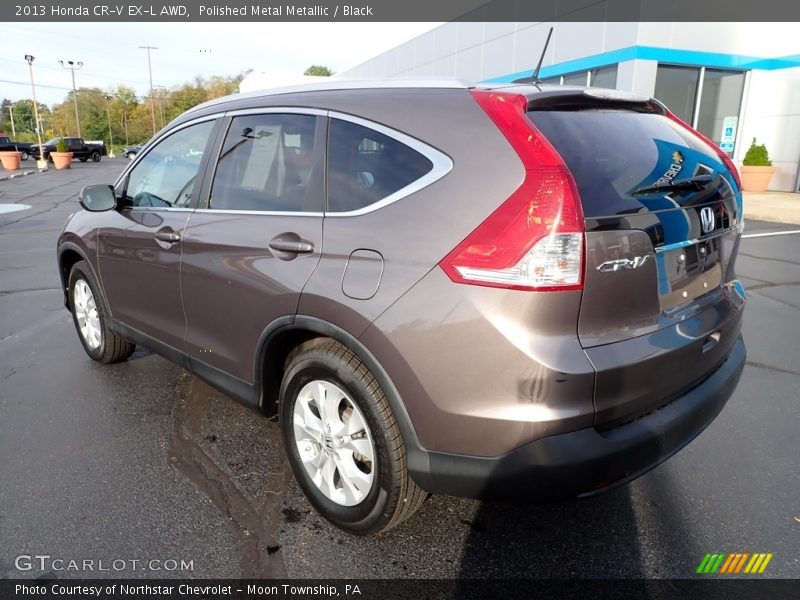 Polished Metal Metallic / Black 2013 Honda CR-V EX-L AWD