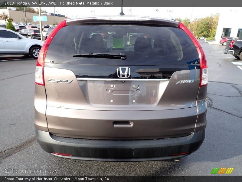 Polished Metal Metallic / Black 2013 Honda CR-V EX-L AWD