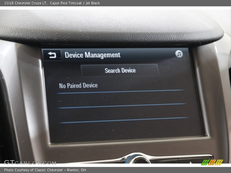 Cajun Red Tintcoat / Jet Black 2018 Chevrolet Cruze LT