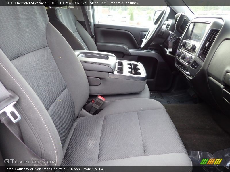 Siren Red Tintcoat / Jet Black 2016 Chevrolet Silverado 1500 LT Crew Cab 4x4