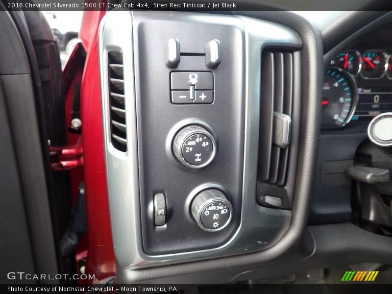 Siren Red Tintcoat / Jet Black 2016 Chevrolet Silverado 1500 LT Crew Cab 4x4