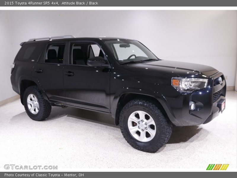 Attitude Black / Black 2015 Toyota 4Runner SR5 4x4